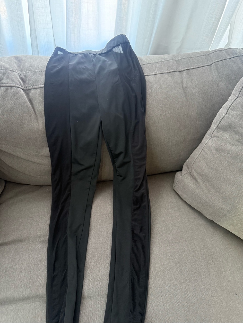 Black Men's Performance Stretch Pants
